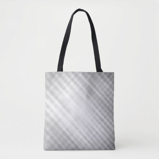 Tote Bag motif de grille abstrait (Devant)