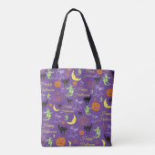Tote Bag Motif de Halloween Trick Or Treat (Dos)
