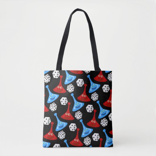 Tote Bag Motif de jeux et de jeux (Devant)