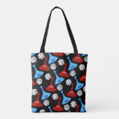 Tote Bag Motif de jeux et de jeux (Dos)