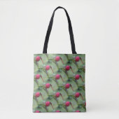 Tote Bag Motif de la nature des libellules rouges (Devant)