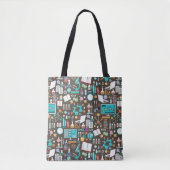 Tote Bag Motif de la Science/chimie (Devant)