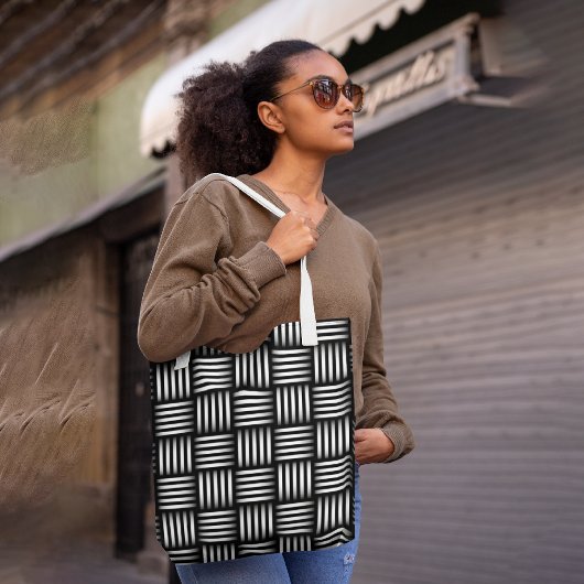Tote Bag Motif de lattice