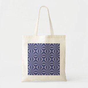 Tote Bag Motif de l'épreuve Navy Blue and Pink Origami Fort
