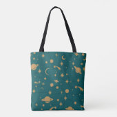 Tote Bag Motif de l'espace (Dos)