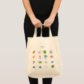 Tote Bag Motif de l'espace (Devant (produit))