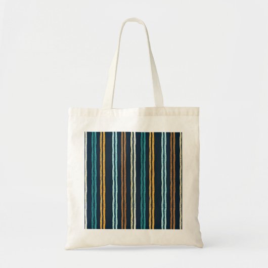 Tote Bag Motif de lignes verticales abstraites (Devant)