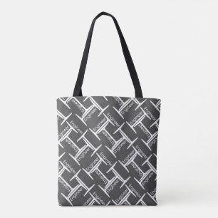 Tote Bag Motif de l'ingénieur de poutres en acier