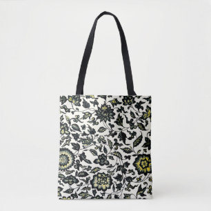 Tote Bag Motif de l'ornement floral victorien