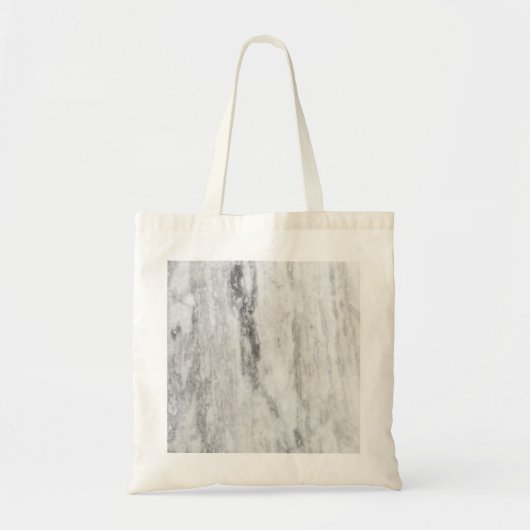 Tote Bag Motif de marbre blanc et gris de texture (Devant)