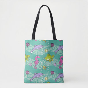 Tote Bag Motif de mer d'été