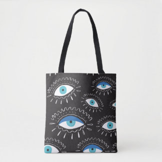 Tote Bag Motif de mode pour les yeux tribaux