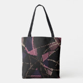 Tote Bag motif de mosaïque Abstrait (Dos)
