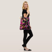 Tote Bag Motif de néon vibrant (Sur le modèle)