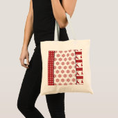 Tote Bag Motif de Noël décoratif personnalisé (Devant (produit))