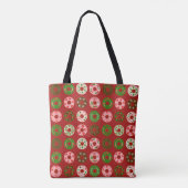 Tote Bag Motif de Noël Donut Holiday (Dos)