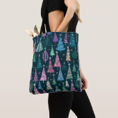 Tote Bag Motif de Noël Festif (De près)