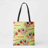 Tote Bag Motif de nourriture savoureuse Amusante Conception (Devant)