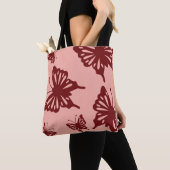 Tote Bag motif de papillon 3 (De près)
