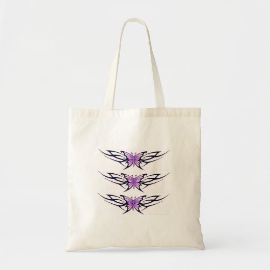 Tote Bag motif de papillon tritribal (Devant)