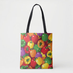 Tote Bag Motif de paprika