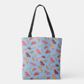Tote Bag Motif de pastèque moderne coloré (Dos)