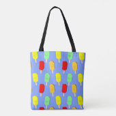Tote Bag Motif de pâte de glace de fruits (Dos)