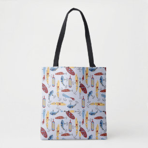 Tote Bag Motif de pêche amusant pour amoureux de la pêche
