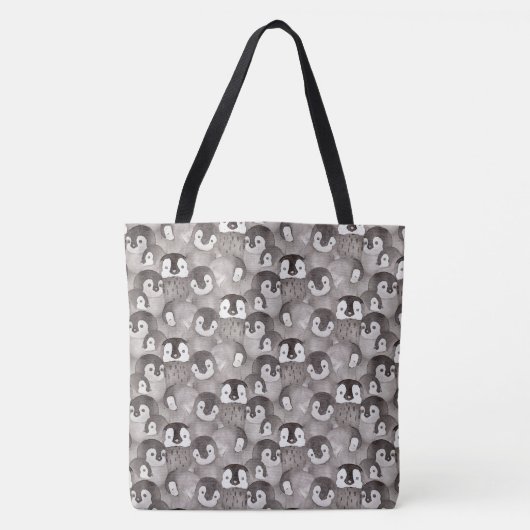 Tote Bag Motif de pingouin bébé (Devant)