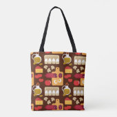 Tote Bag Motif de pizza (Dos)