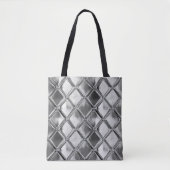 Tote Bag Motif de plaque en argent (Devant)