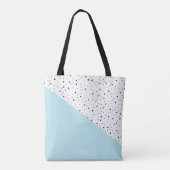 Tote Bag Motif de points mignons (Dos)