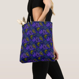 Tote Bag Motif de pois abstrait de concombres turcs