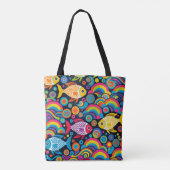 Tote Bag Motif de poisson (Dos)