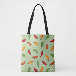 Tote Bag Motif de poivre de piments