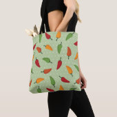 Tote Bag Motif de poivre de piments (De près)