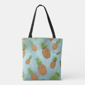 Tote Bag Motif de pomme de pin aquarelle 2 (Dos)