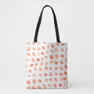 Tote Bag Motif de pommes Red paradise