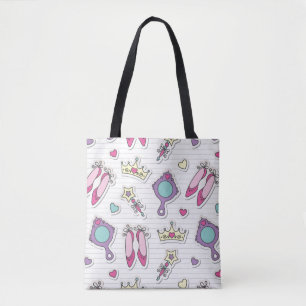 Tote Bag motif de princesse de papillon