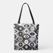 Tote Bag motif de protection contre les yeux du mal en nuan (Dos)
