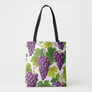 Tote Bag Motif de raisins