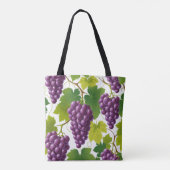 Tote Bag Motif de raisins (Dos)