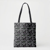 Tote Bag Motif de raquette de tennis (Devant)