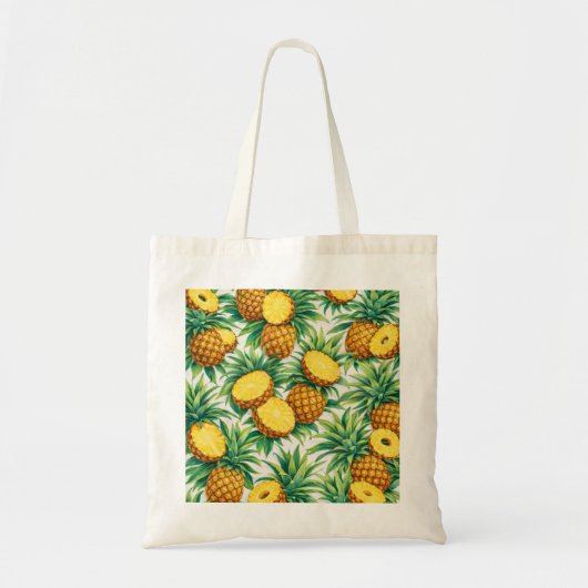 Tote Bag Motif de récolte d'ananas  (Devant)