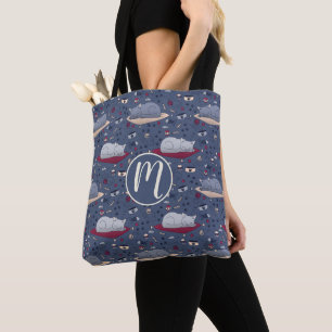 Tote Bag Motif de rêve de chats doux et confortable
