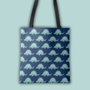 Tote Bag Motif de stégosaure dinosaure