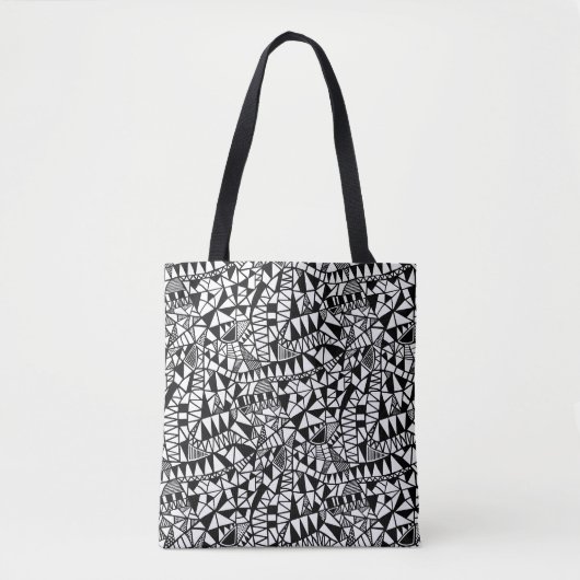 Tote Bag Motif de structure fou 060423 (Devant)
