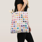 Tote Bag Motif de structure moléculaire (De près)
