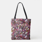 Tote Bag Motif de studio de clou (Dos)
