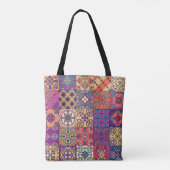 Tote Bag Motif de style Talavera (Dos)